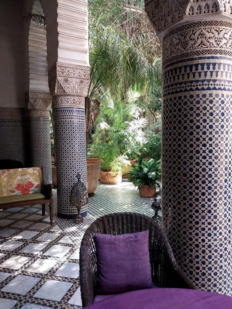 maroc riad construction